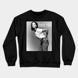 Diana Ross Grayscale Crewneck Sweatshirt